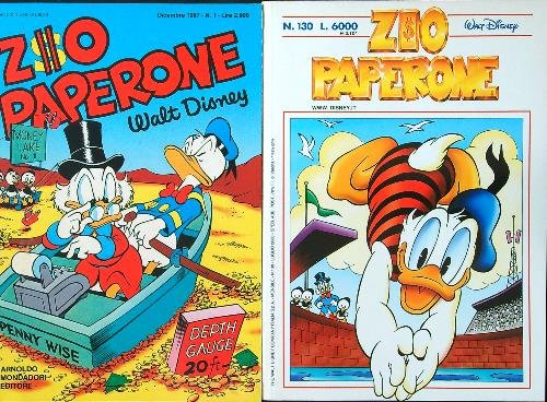 Zio Paperone raccolta 130 numeri