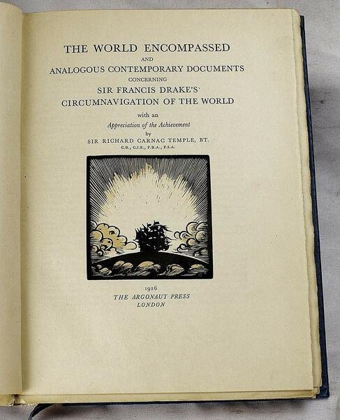 The World Encompassed and Analogous Contemporary Documents Concerning Sir Francis …