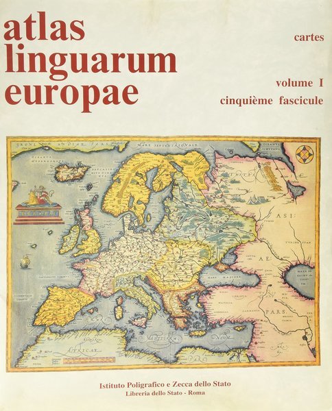 Atlas linguarum europae. (ALE). Vol.I: Commentaires, cinquième fascicule. Cartes.