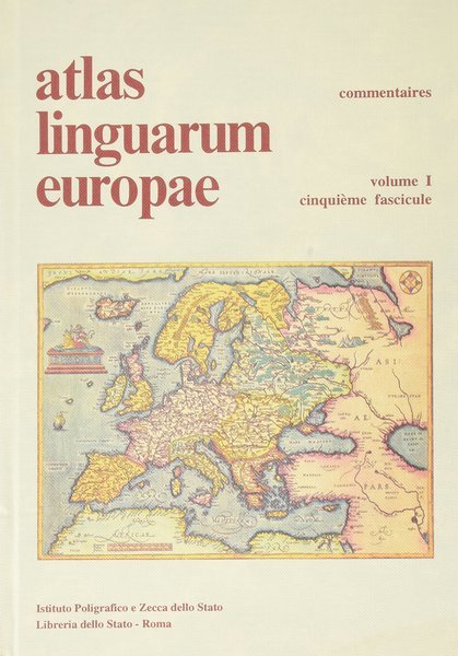 Atlas linguarum europae. (ALE). Vol.I: Commentaires, cinquième fascicule. Cartes.