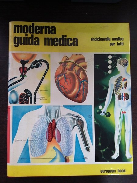 MODERNA GUIDA MEDICA EUROPEAN BOOK 5 VOLUMI