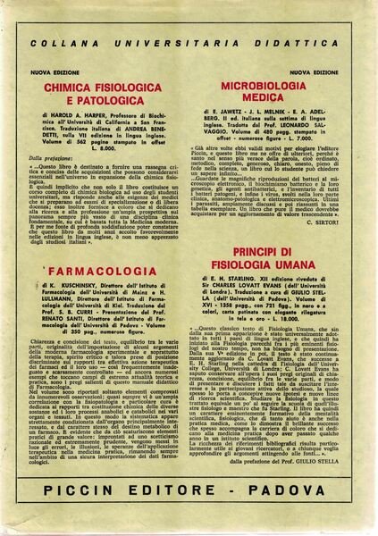 Embriologia medica. Organogenesi e teratogenesi