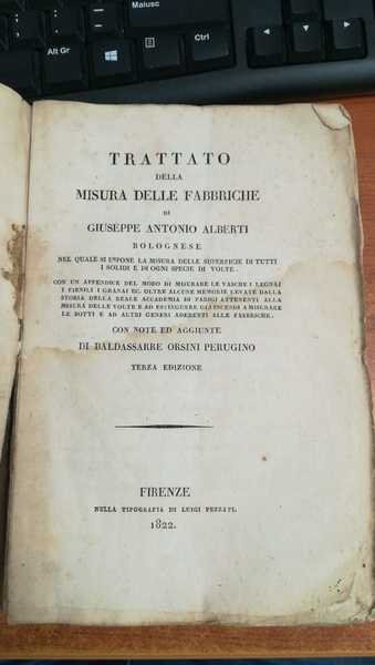 Trattato della misura delle fabbriche di G. A. Alberti nel …