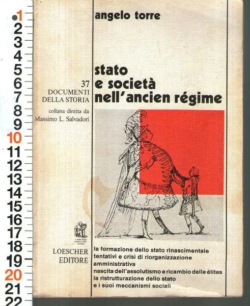 Stato e societa' nell'ancien regime | Immagine principale