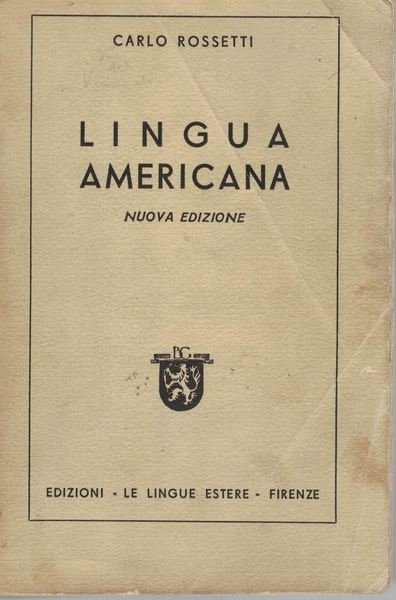 Lingua americana. Nuova edizione