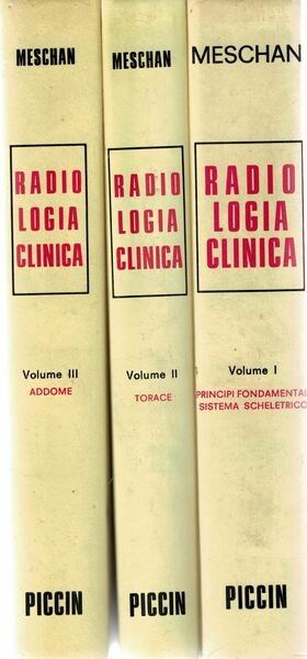 Radiologia clinica 3 volumi