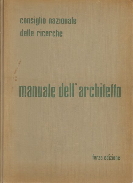 Manuale dell'architetto