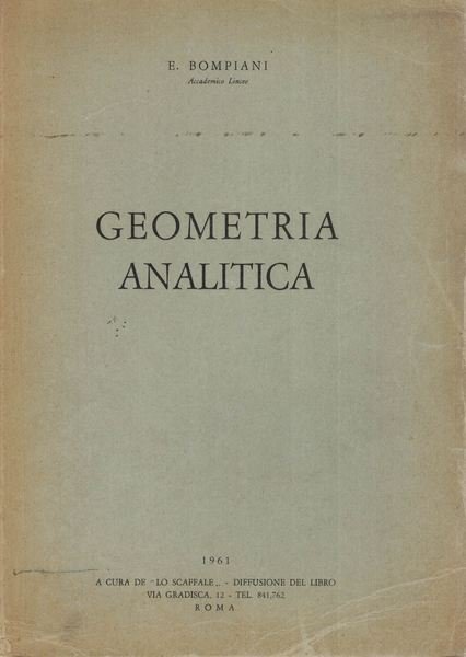 Geometria analitica