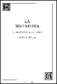 La Metafora. Il trattato e le rime