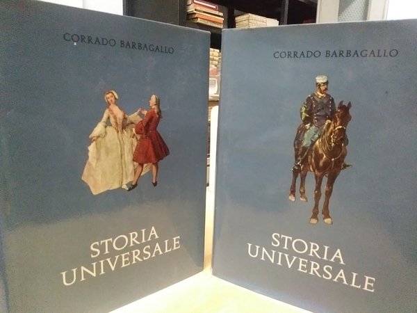 storia universale V utet 4 volumi corrado barbagallo 1967