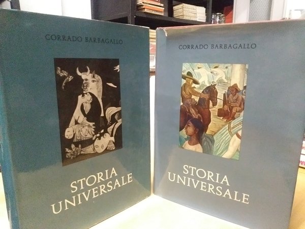 storia universale V utet 4 volumi corrado barbagallo 1967