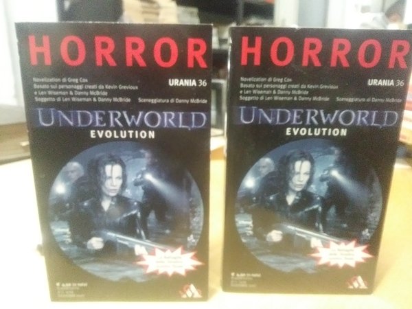 underworld evolution horror urania 36 oscar mondadori