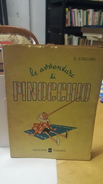 le avventure di pinocchio c collodi edizioni mega torino 1945