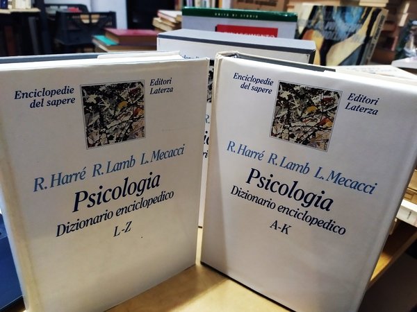 r.harre r.lamb l.mecacci psicologia dizionario enciclopedico 2 volumi lateterza