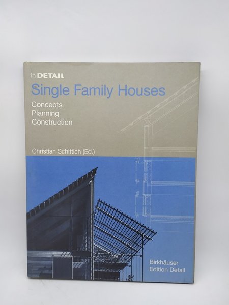 in detail single family houses concepts planning construction