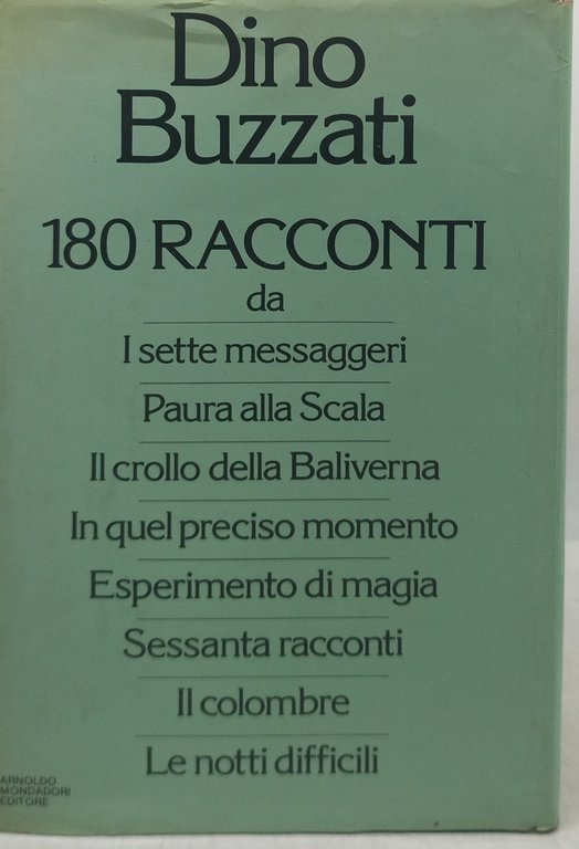 180 racconti dino buzzati mondadori