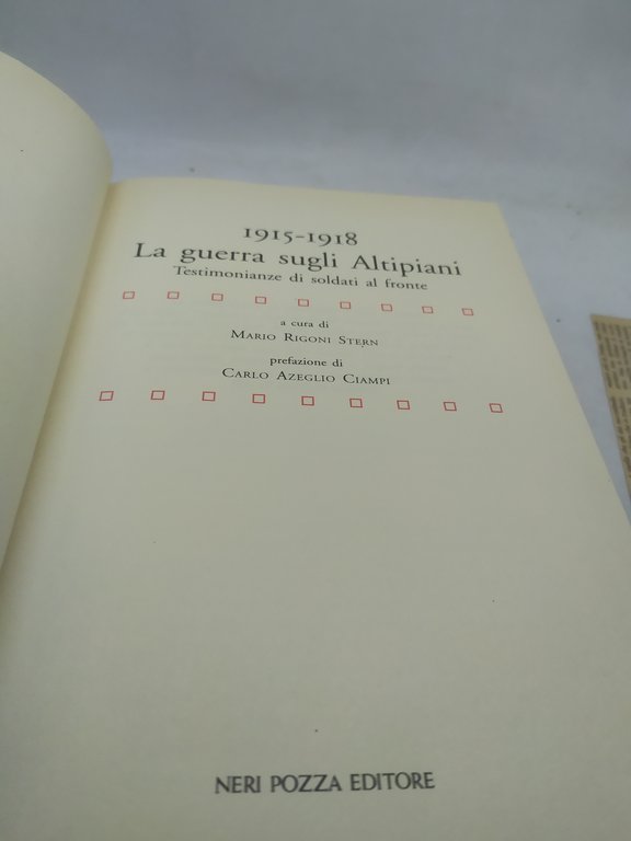 1915-1918 la guerra sugli altipiani neri pozza