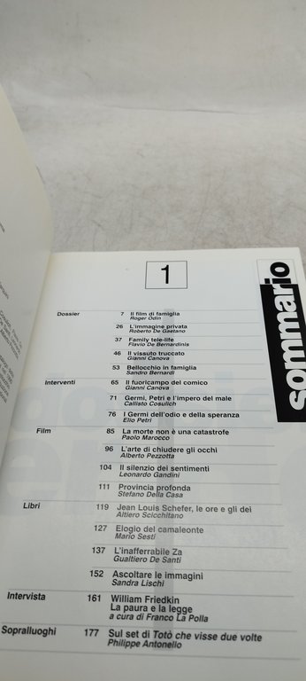 1998 bianco e nero scuola nazionale di cinema