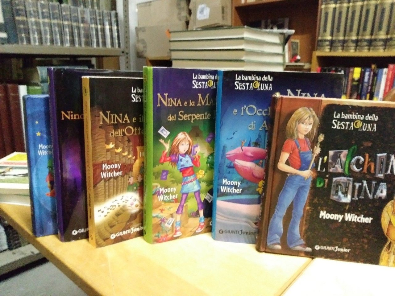 6 libri la bambina della sestsa luna giunti junior