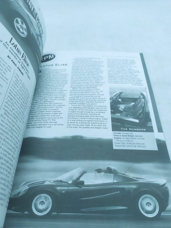 a brooklands road test' limited edition lotus elise