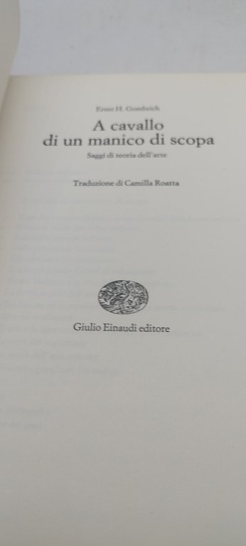 a cavallo di un manico di scopa einaudi