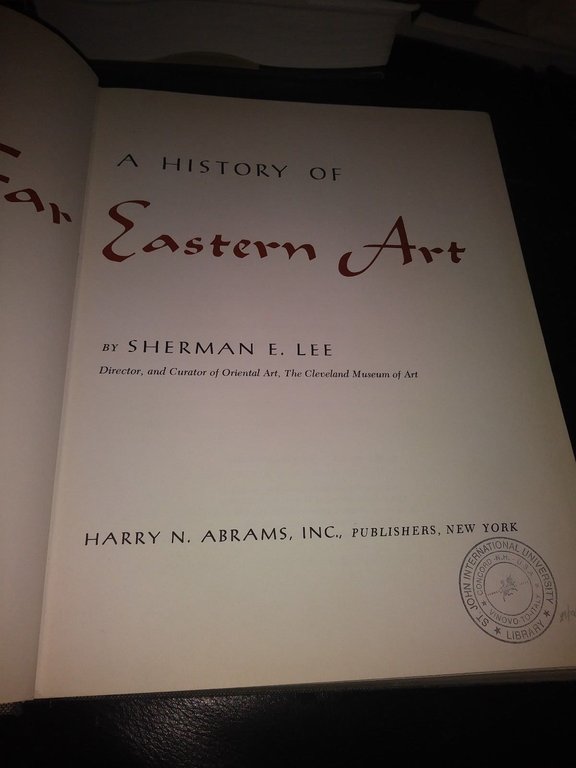 a history of far eastern art sherman e lee abrams