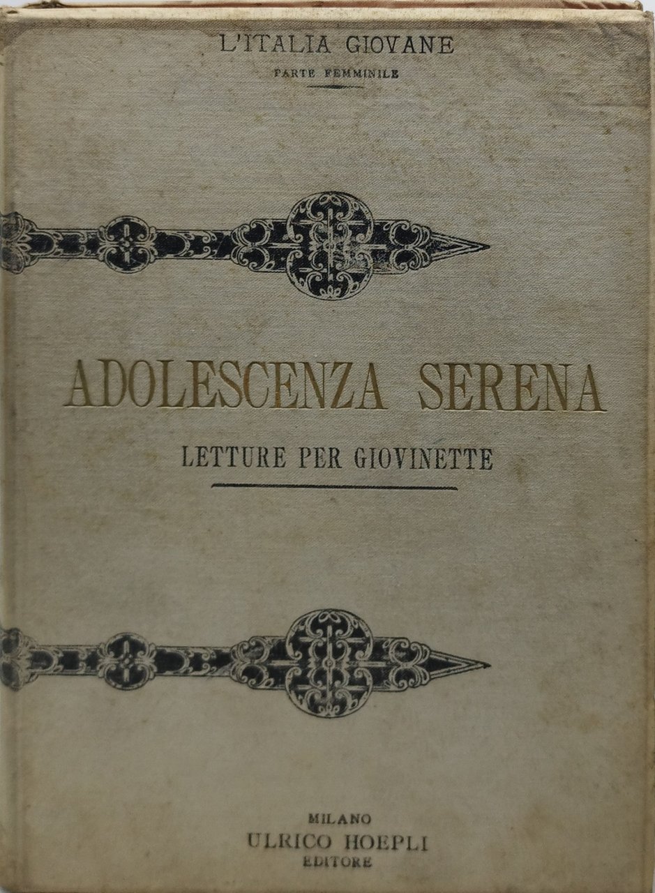 adolescenza serena letture per giovinezza