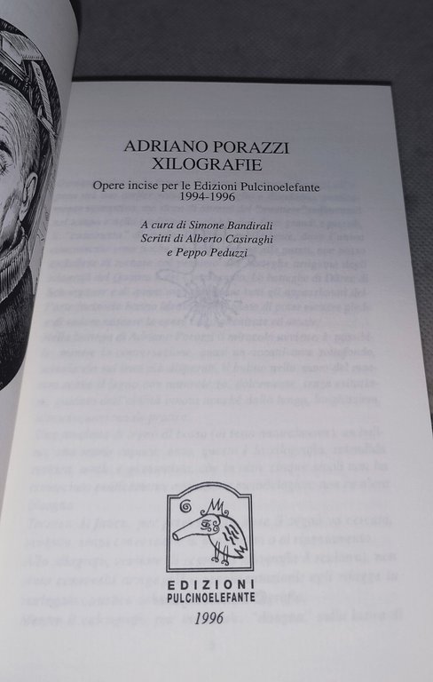 adriano porazzi xilografie opere incise per le edizioni pucinoelefante 1994-1996 | Immagine Gallery 5