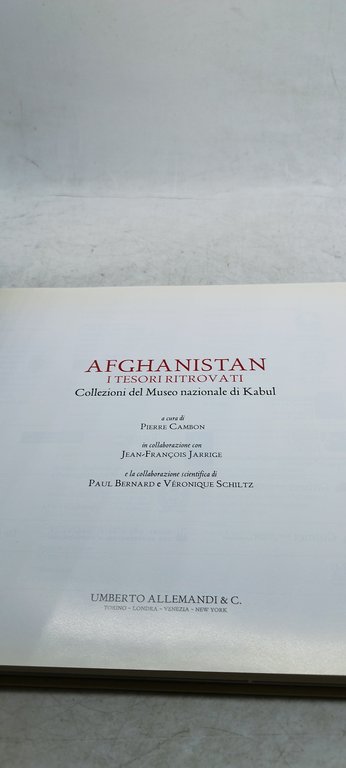afghanista i tesori ritrvati umberto allemandi