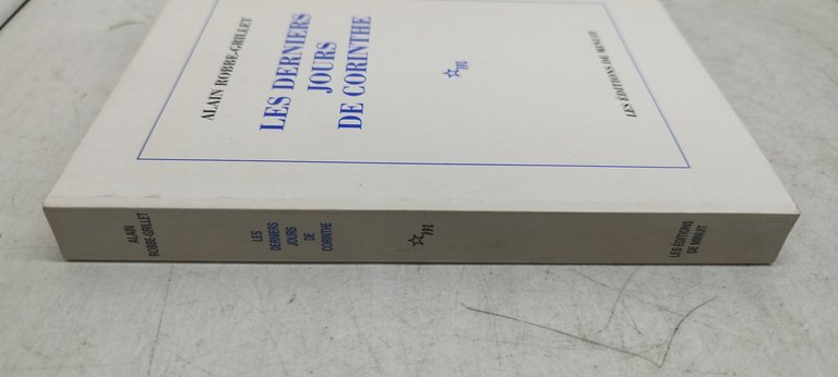alain robbe grillet les derniers jours de corinthe