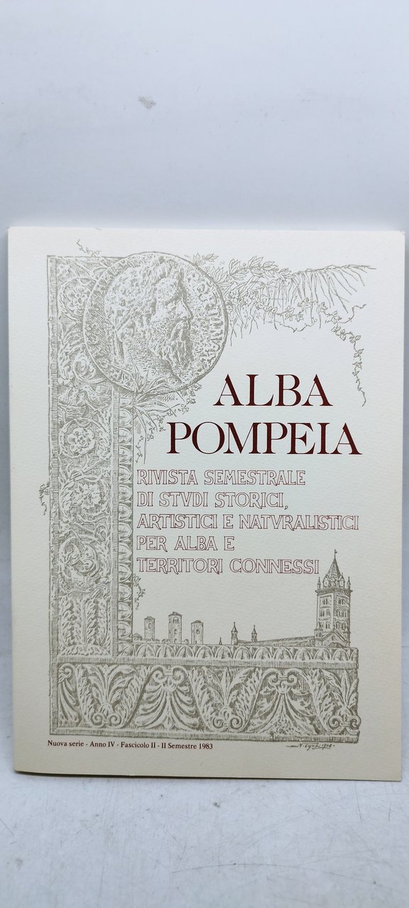 alba pompela rivista semestrale di studi storici artistici e naturalistici …