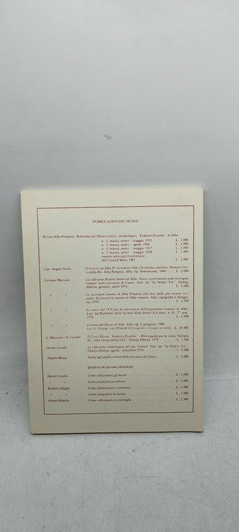 alba pompela rivista semestrale di studi storici artistici e naturalistici …