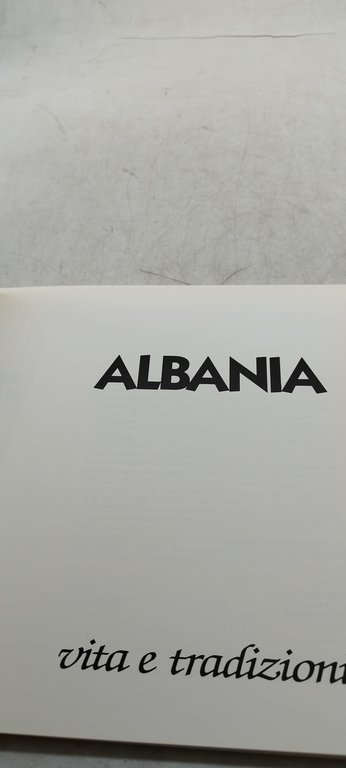 albania vita e tradizioni