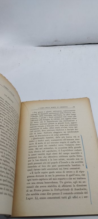 alberto cavaliere i campi della morte in germania sonzogno