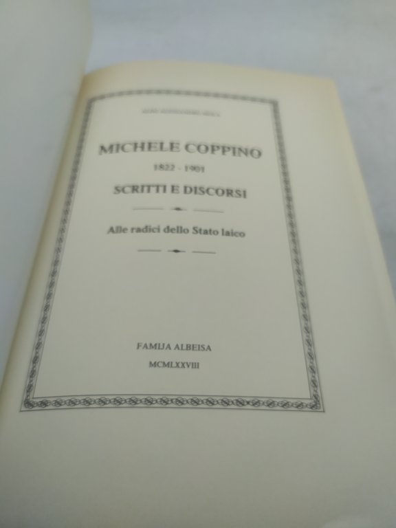 aldo a mola michele coppino scritti e discorsi famija albeisa