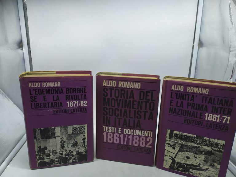 aldo romano l'unita' italiana storia del movimento l'egemonia borghese