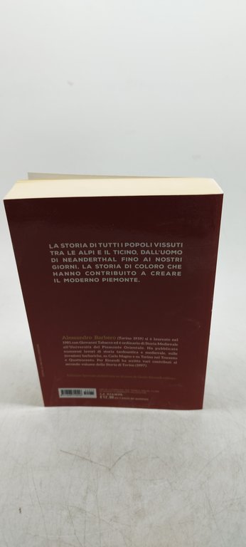alessandro barbero storia del piemonte dalla preistoria alla globalizzazione