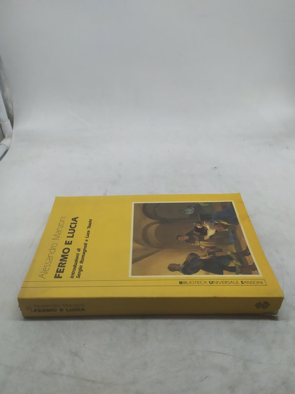 alessandro manzoni fermo e lucia biblioteca univesale sansoni