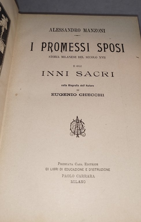 alessandro manzoni i promessi sposi eugenio checchi | Immagine Gallery 5