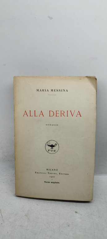 alla deriva maria messina 1920