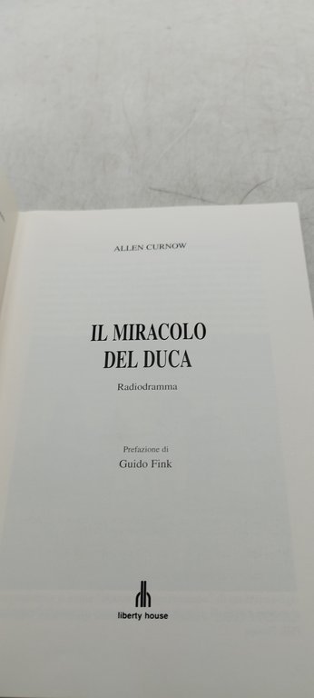 allen curnow il miracolo del duca italo verri