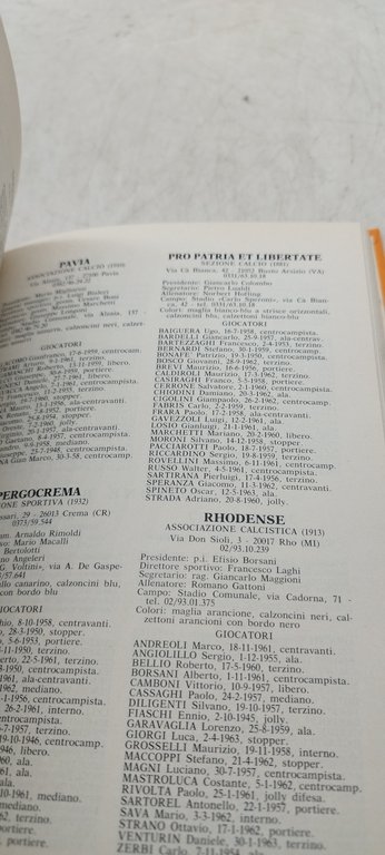almanacco illustrato 1981 del calcio panini modena