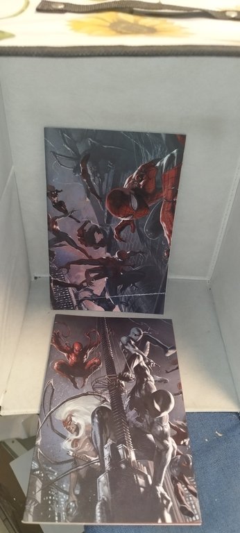 amazing spiderm-man ragnoverso variant covere gabiele dell'otto 13-14- 15-16-17-18