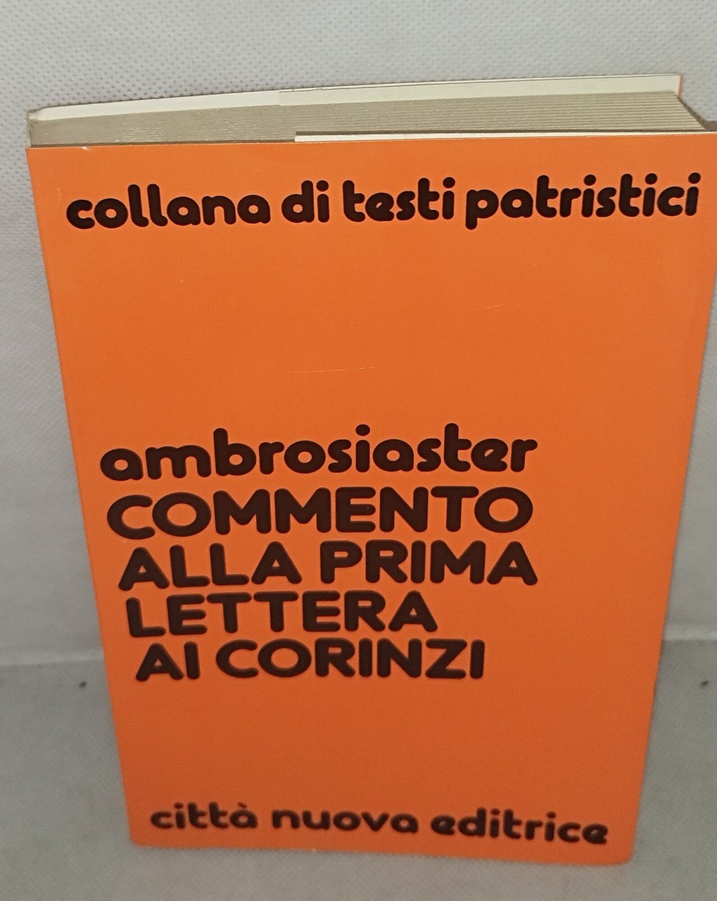ambrosiaster commento alla prima lettera ai corinzi | Immagine principale