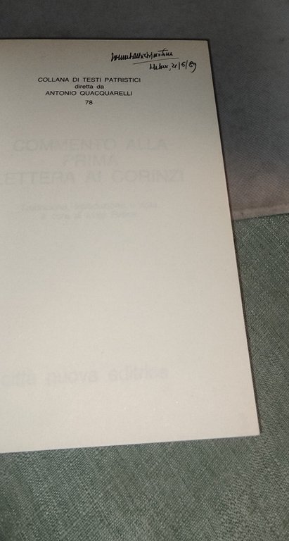 ambrosiaster commento alla prima lettera ai corinzi | Immagine Gallery 6