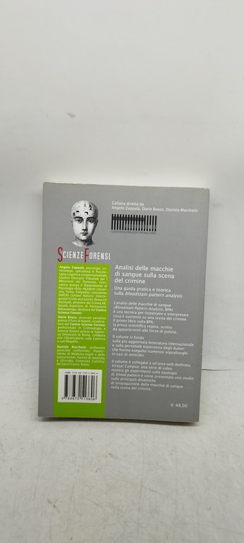 analisi delle macchie di sangue sulla scena del crimine