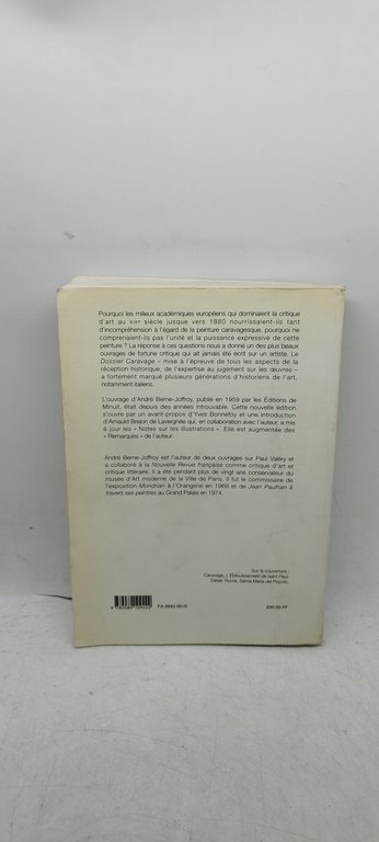 andrè berne joffroy le dossier caravage