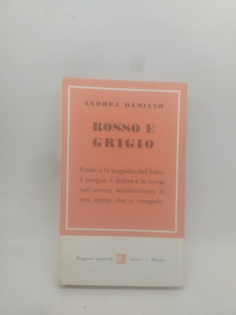 andrea damiano rosso e grigio