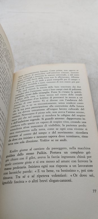 andrej platonov nel grande cantiere mondadori