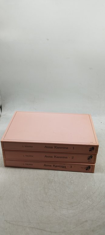 anna karenina lev tolstoj 3 volumi i libri di gulliver